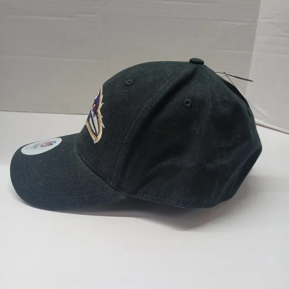 Baltimore Ravens‎ Adjustable Strap Back Hat One Size Black